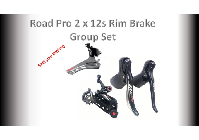 SENTYEH Empire Pro Road Group Set 2x12s