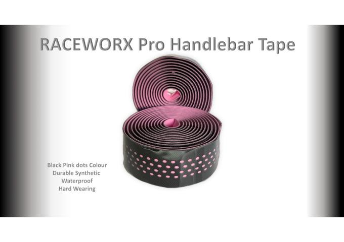 TAPE HANDLE BAR Road Bike Tape - Pink Dots