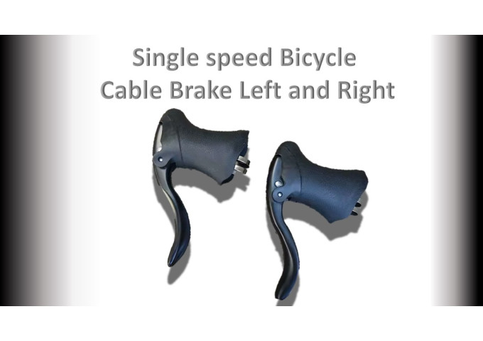 BRAKE SET for (Single Speed) Bicycle (Cable Pull)