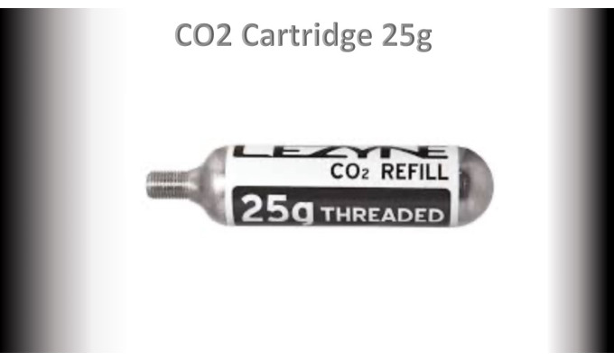 CO2 CANISTER 25g