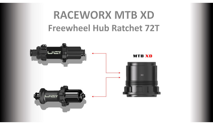 HUB XD Freewheel 72T Ratchet