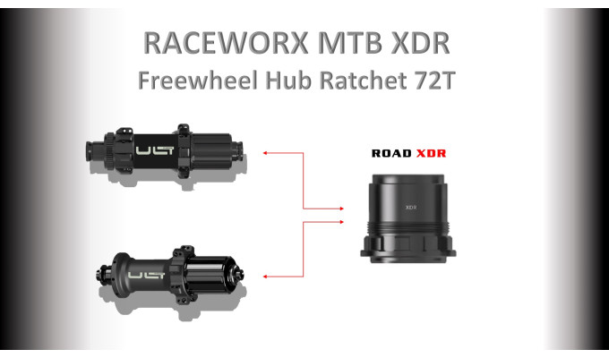 HUB XDR Freewheel 72T Ratchet