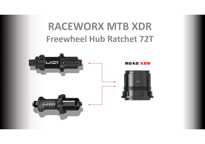 HUB XDR Freewheel 72T Ratchet