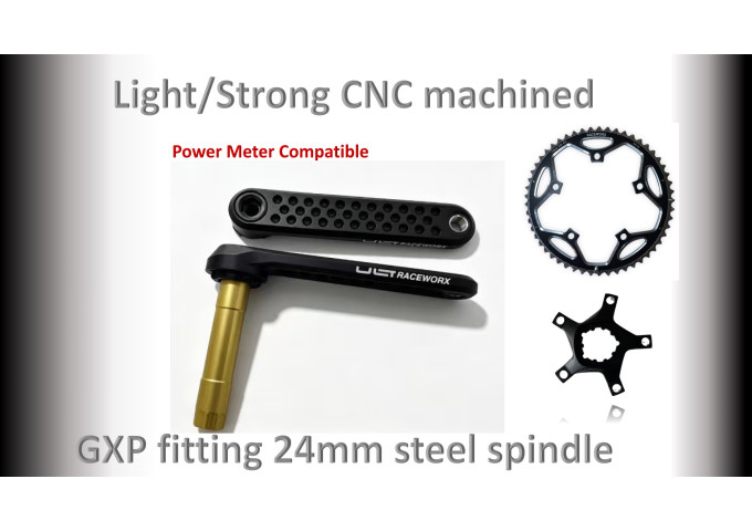 CRANK SET Road bike 170mm, 24mm Spindle