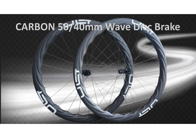 WHEEL SETS Carbon 50mm Disc Brake Wave Ulta Light