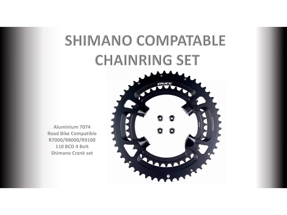 CHAIN RING Cap Bolts (Shimano R9100) 4 bolt